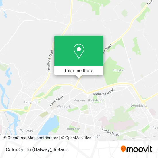 Colm Quinn (Galway) map