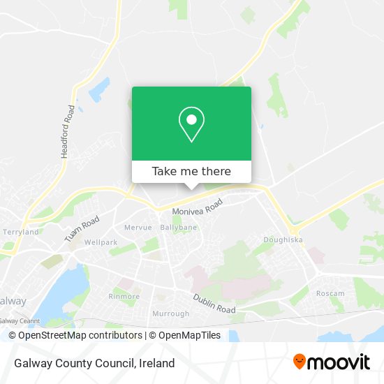 Galway County Council map