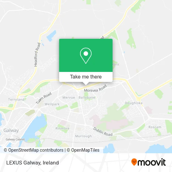 LEXUS Galway map
