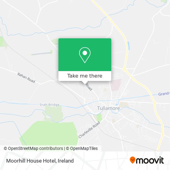 Moorhill House Hotel map