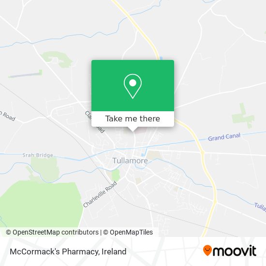 McCormack's Pharmacy map