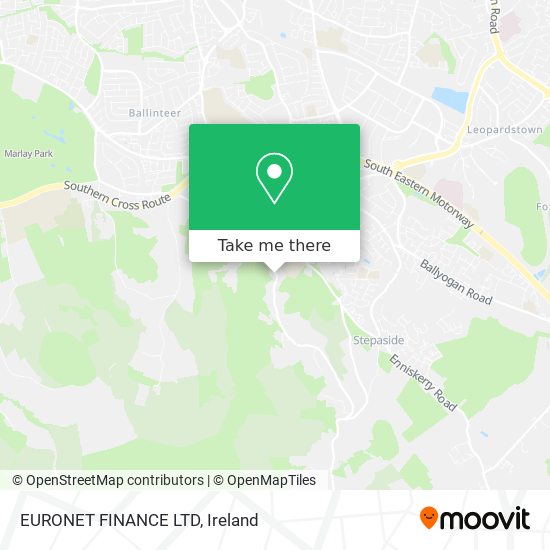 EURONET FINANCE LTD map