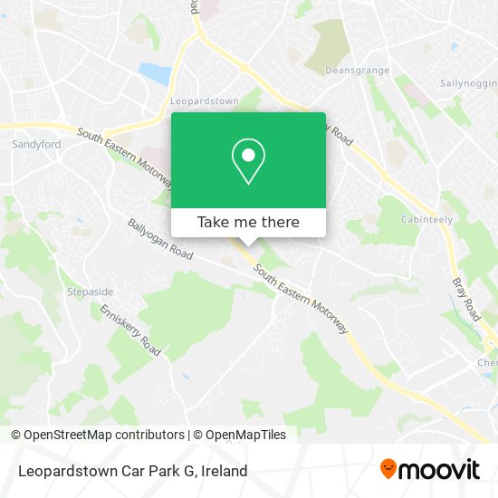 Leopardstown Car Park G map