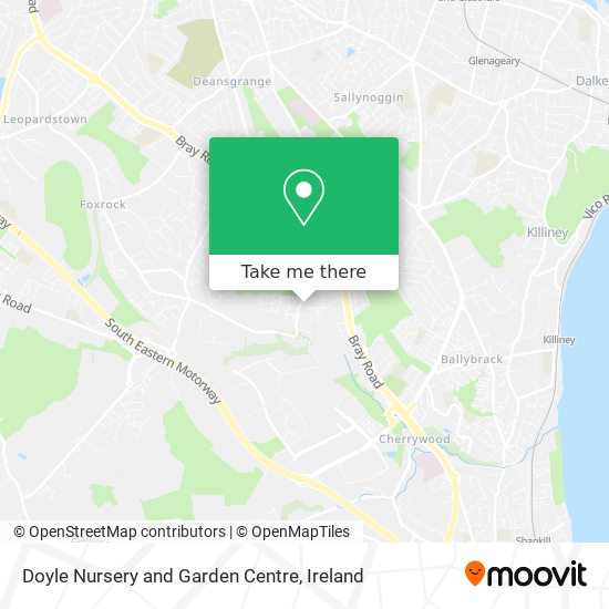 Doyle Nursery and Garden Centre map