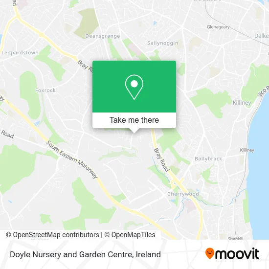 Doyle Nursery and Garden Centre map