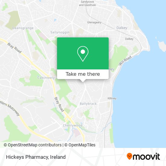 Hickeys Pharmacy map