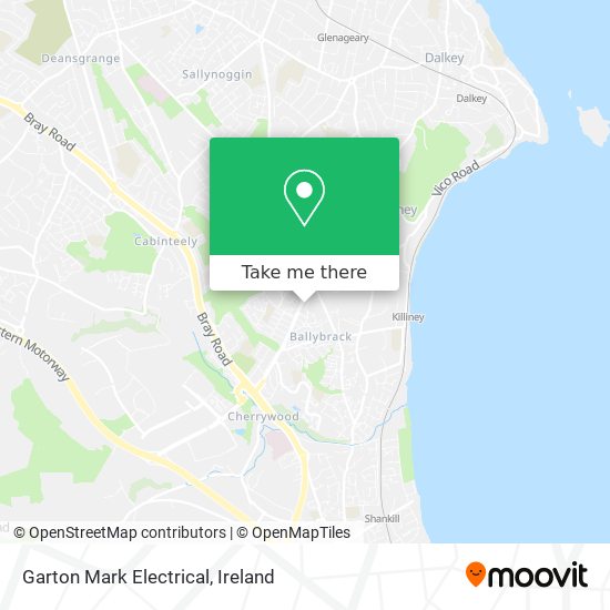 Garton Mark Electrical map