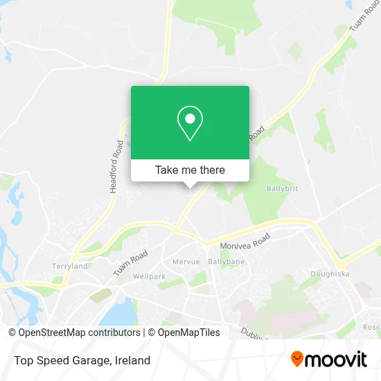Top Speed Garage map
