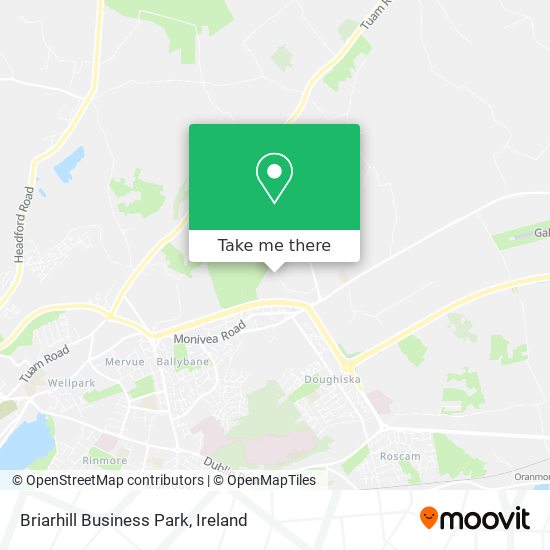 Briarhill Business Park map