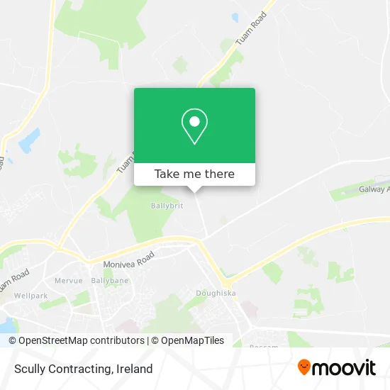 Scully Contracting map