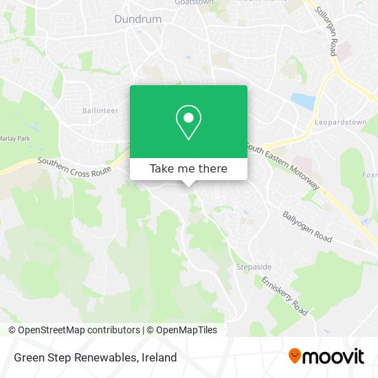 Green Step Renewables map