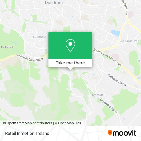 Retail Inmotion map