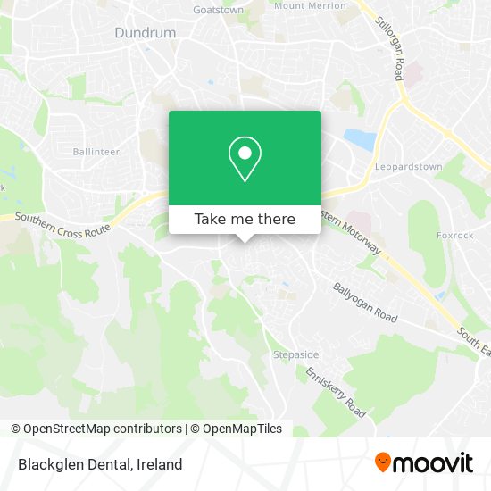 Blackglen Dental map