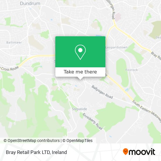 Bray Retail Park LTD map