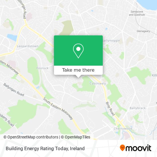 Building Energy Rating Today map