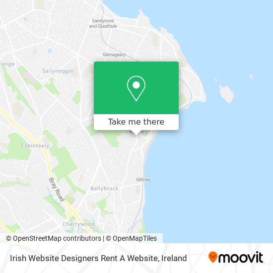Irish Website Designers Rent A Website map