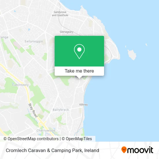 Cromlech Caravan & Camping Park map