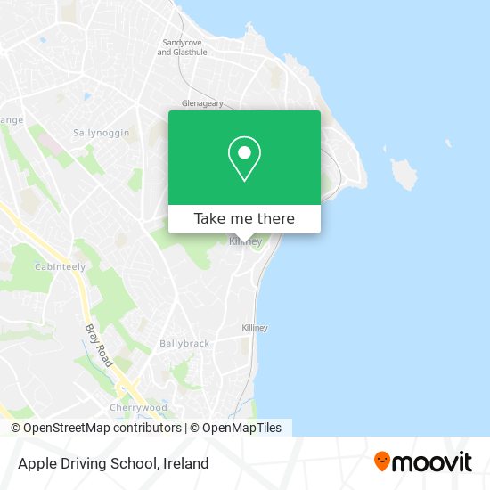 Apple Driving School map