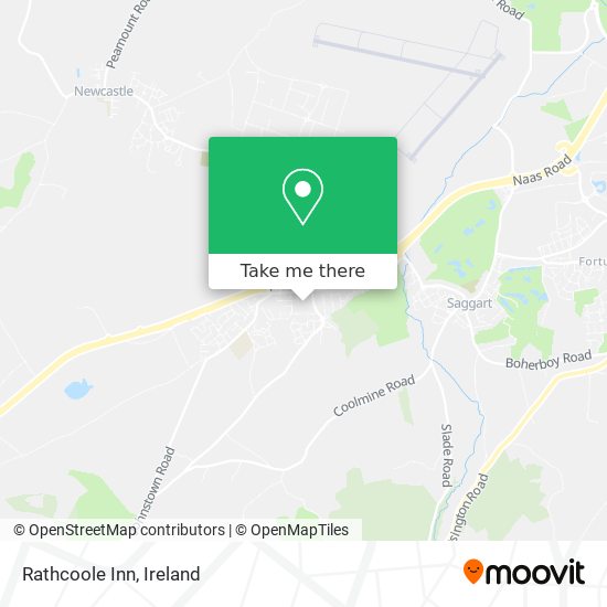Rathcoole Inn map