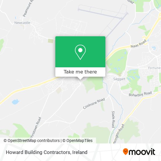 Howard Building Contractors map