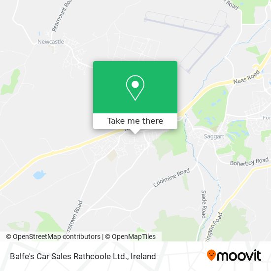 Balfe's Car Sales Rathcoole Ltd. plan