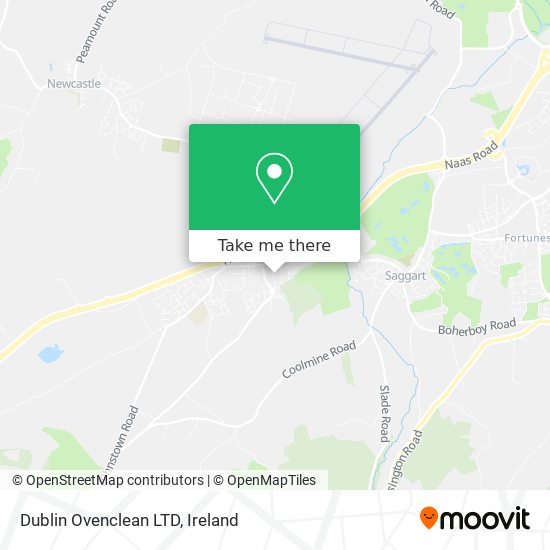 Dublin Ovenclean LTD map