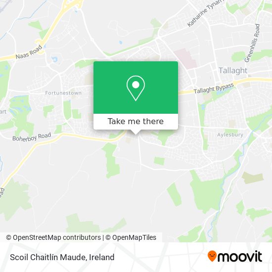 Scoil Chaitlín Maude map