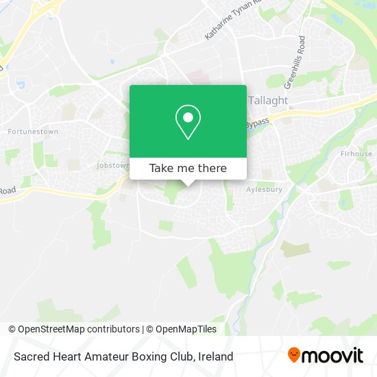 Sacred Heart Amateur Boxing Club map