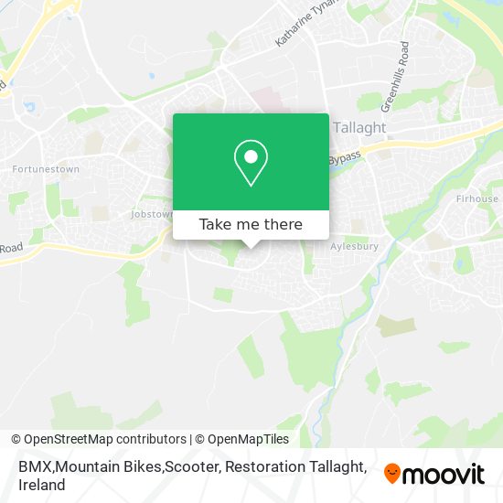BMX,Mountain Bikes,Scooter, Restoration Tallaght map