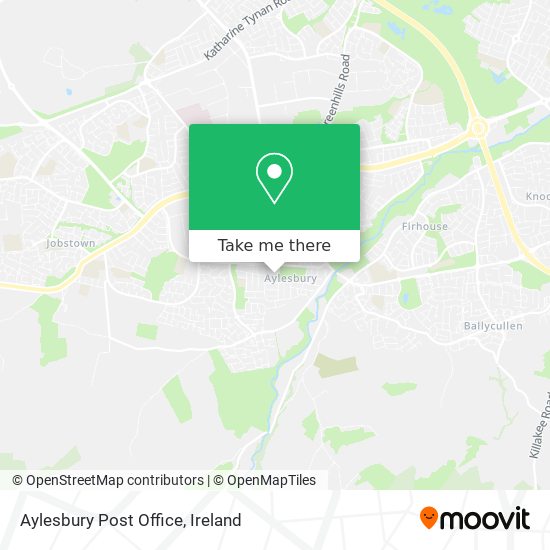 Aylesbury Post Office map