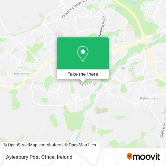 Aylesbury Post Office map