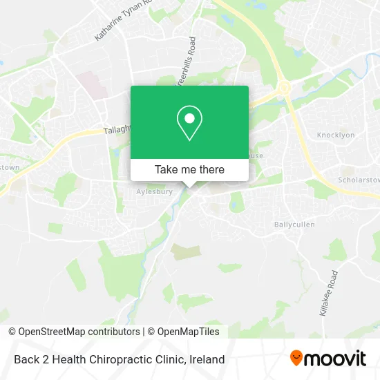 Back 2 Health Chiropractic Clinic map