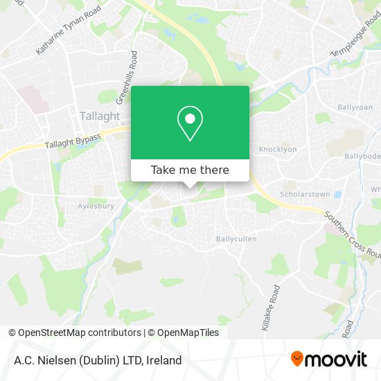 A.C. Nielsen (Dublin) LTD map