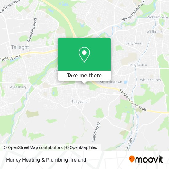 Hurley Heating & Plumbing map