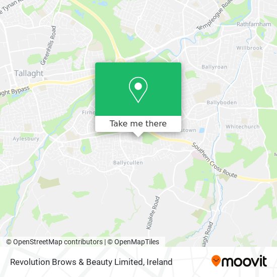 Revolution Brows & Beauty Limited map