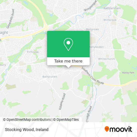 Stocking Wood map