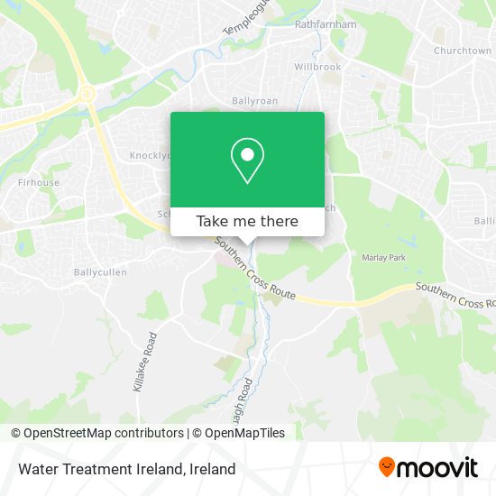 Water Treatment Ireland map