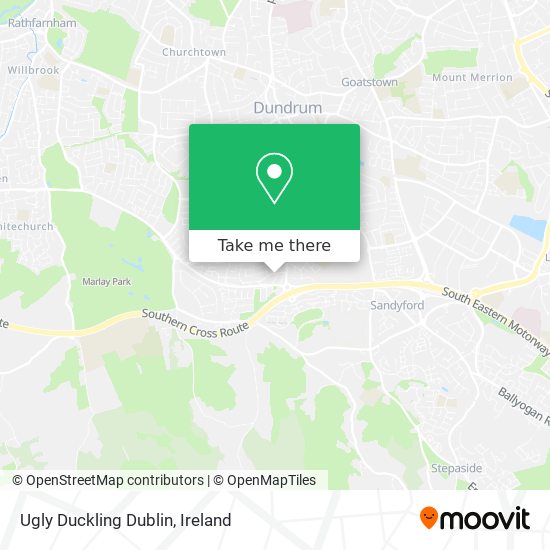 Ugly Duckling Dublin map