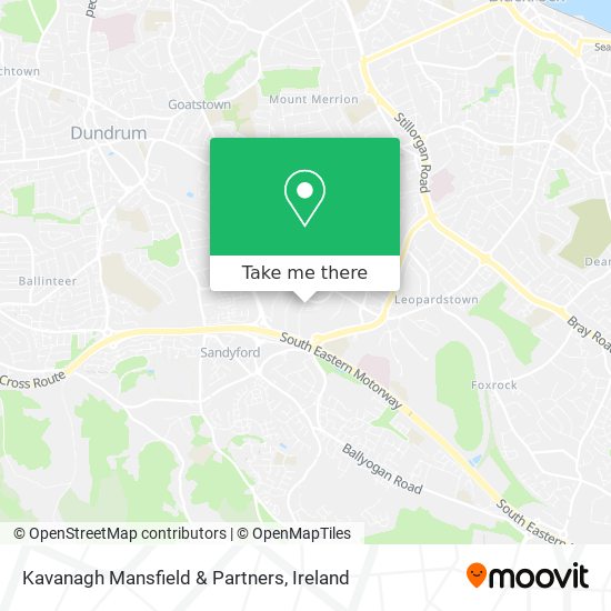 Kavanagh Mansfield & Partners map