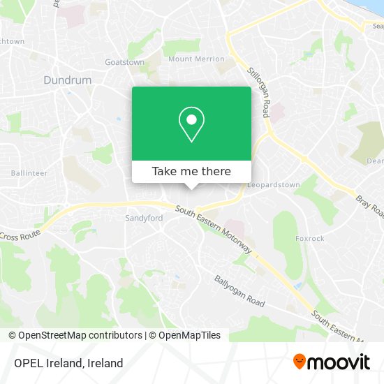 OPEL Ireland map