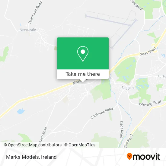 Marks Models map