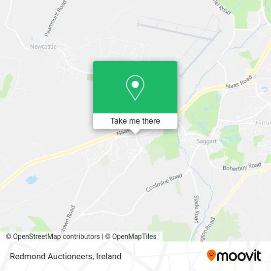 Redmond Auctioneers map