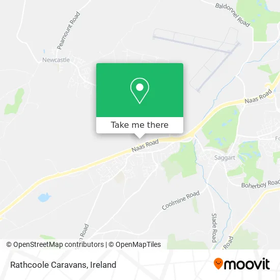 Rathcoole Caravans map