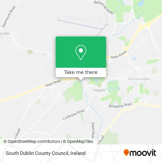 South Dublin County Council map