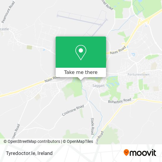 Tyredoctor.Ie map