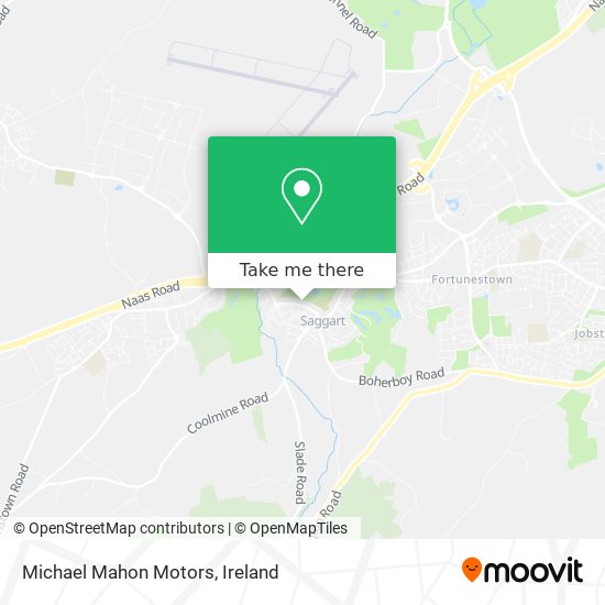 Michael Mahon Motors map