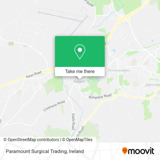 Paramount Surgical Trading map