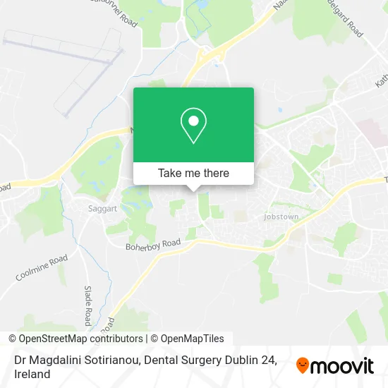 Dr Magdalini Sotirianou, Dental Surgery Dublin 24 map
