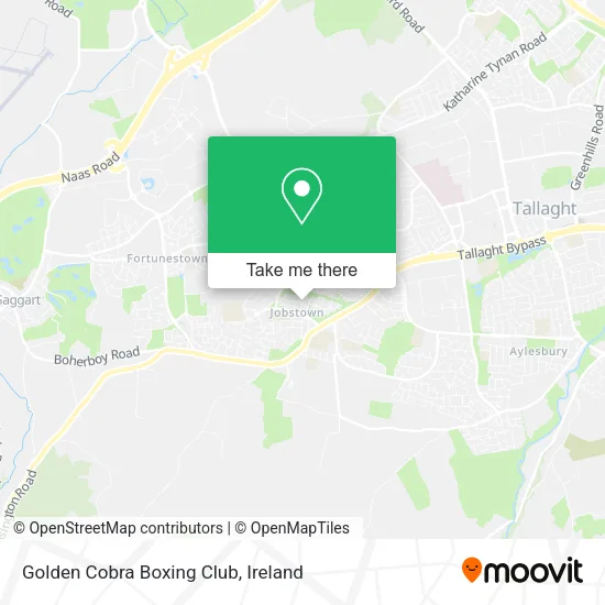 Golden Cobra Boxing Club map
