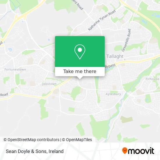 Sean Doyle & Sons map